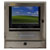 Armadio PC acciaio inox immagine frontale con schermo | SENC-800